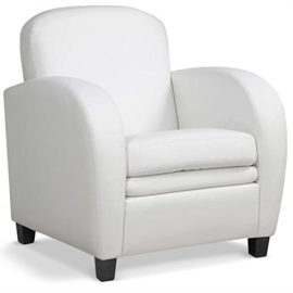 Fauteuil Club Dameo Blanc Fauteuil Club Dameo Blanc