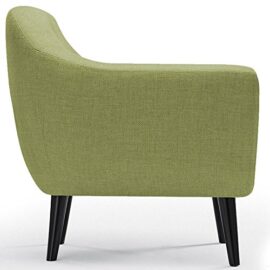 Fauteuil scandinave Fidelio Tissu Vert Fauteuil scandinave Fidelio Tissu Vert 5