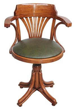 Fauteuil-tournant-assise-en-cuir-0-0