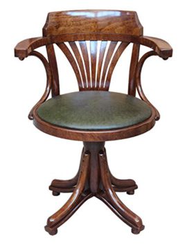 Fauteuil-tournant-assise-en-cuir-0-3