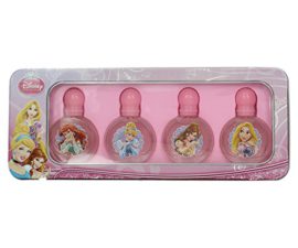Junior-Elf-Fairytale-Princess-Disney-Coffret-Eau-de-Toilette-Motif-Belle-Cendrillon-Jasmine-Ariel-4-x-9-ml-0