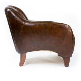 Phoenix-Company-455-Fauteuil-en-cuir-Style-vintage-0-1