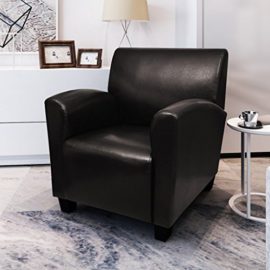 vidaXL-Fauteuil-en-Cuir-PU-Brun-fonc-0