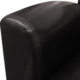 vidaXL-Fauteuil-en-Cuir-PU-Brun-fonc-0-3