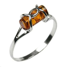 Ambre-Baltique-Miel-Argent-9251000-Designer-Bague-0