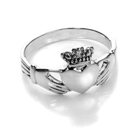 Bague de Claddagh en Argent 925/1000 – Tailles 49 à 63 Bague de Claddagh en Argent 925/1000 – Tailles 49 à 63