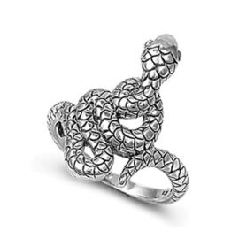 Bague en Argent fin – Serpent Bague en Argent fin – Serpent