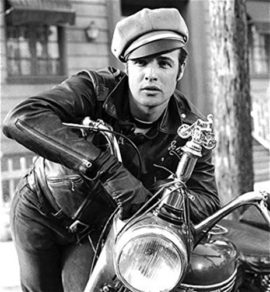 Blouson Rockabilly Marlon Brando en brun, cuir vachette pleine fleure Blouson Rockabilly Marlon Brando en brun, cuir vachette pleine fleure 4