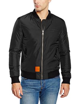 Bombers Original – Blouson – Col à fermeture éclair – Manches longues – Homme Bombers Original – Blouson – Col à fermeture éclair – Manches longues – Homme