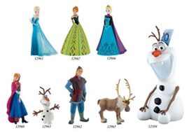 Bullyland-B13064-Coffret-2-figurines-Elsa-et-Olaf-La-Reine-Des-Neiges-Disney-0-1