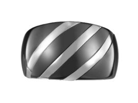 Ceranity – 1-12/0036-N – Bague Femme – 3 Rayures – Argent 925/1000 1.36 gr Ceranity – 1-12/0036-N – Bague Femme – 3 Rayures – Argent 925/1000 1.36 gr