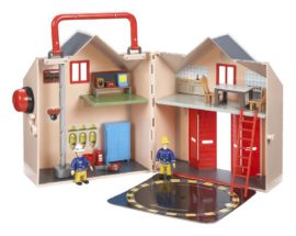 DELUXE FIRE STATION PLAYSET DELUXE FIRE STATION PLAYSET 2