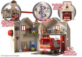 DELUXE FIRE STATION PLAYSET DELUXE FIRE STATION PLAYSET 6