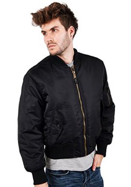 Emplacement MA1 pilote militaire pour homme Armée de Bomber Authentic Veste de Combat Emplacement MA1 pilote militaire pour homme Armée de Bomber Authentic Veste de Combat 3