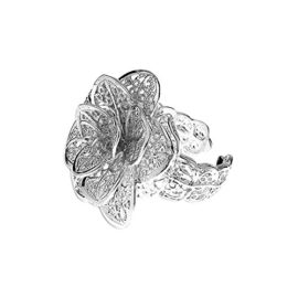 Fashionvictime-Bague-Femme-Fleur-Argent-Plaqu-Rhodium-Bijou-Intemporel-0-0