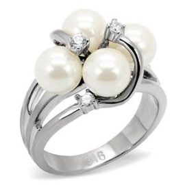 ISADY-Huahine-Bague-Femme-Acier-Oxyde-de-zirconium-Perle-blanche-0