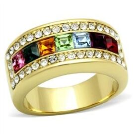 ISADY – Jennifer – Bague Femme – Oxyde de zirconium multicolore ISADY – Jennifer – Bague Femme – Oxyde de zirconium multicolore 3