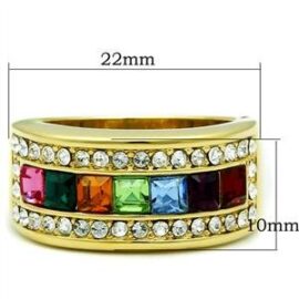 ISADY – Jennifer – Bague Femme – Oxyde de zirconium multicolore ISADY – Jennifer – Bague Femme – Oxyde de zirconium multicolore 4