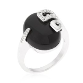 ISADY – Norine – Bague Femme – Oxyde de zirconium – Onyx noir ISADY – Norine – Bague Femme – Oxyde de zirconium – Onyx noir