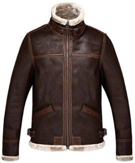 JJZXX-Resident-Evil-4-Hommes-coupe-brun-cuir-PUveste-artificiel-fourrure-veste-Ma-1-vol-veste-manteau-0