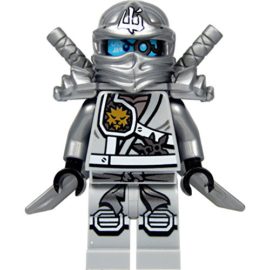 LEGO-Ninjago-Mini-Figurine-Titanium-Zane-0
