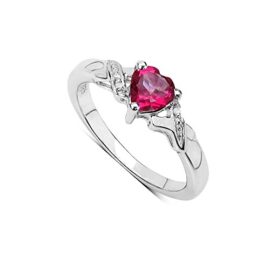 La Collection Bague Diamants : Bague Topaze coeur rose et set Diamants authentique, Bague Argent, pour cadeau, Fiançailles Anniversaire, Taille 48,49,50,51,52,53,54,55,56,57,58,59,60,61,62,63,64,65 La Collection Bague Diamants : Bague Topaze coeur rose et set Diamants authentique, Bague Argent, pour cadeau, Fiançailles Anniversaire, Taille 48,49,50,51,52,53,54,55,56,57,58,59,60,61,62,63,64,65 3