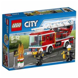 Lego-60107-City-Jeu-de-Construction-Le-Camion-de-Pompiers-avec-Echelle-0