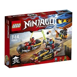 Lego Ninjago – 70600 – Jeu de Construction – La Poursuite en Moto des Ninja Lego Ninjago – 70600 – Jeu de Construction – La Poursuite en Moto des Ninja