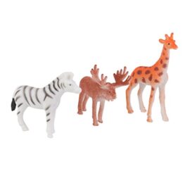 Lot de 12pcs Figurine Animal Sauvage en Plastique Modèle Jouet Multi-couleur Lot de 12pcs Figurine Animal Sauvage en Plastique Modèle Jouet Multi-couleur 4