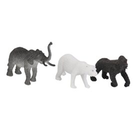 Lot de 12pcs Figurine Animal Sauvage en Plastique Modèle Jouet Multi-couleur Lot de 12pcs Figurine Animal Sauvage en Plastique Modèle Jouet Multi-couleur 5