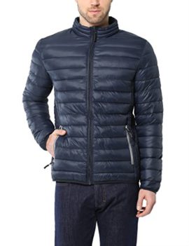 Lower East Doudoune à col montant pour homme Lower East Doudoune à col montant pour homme