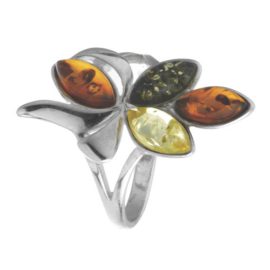 Nature-dAmbre-3111166-Bague-Femme-Fleur-Ambre-Argent-9251000-0