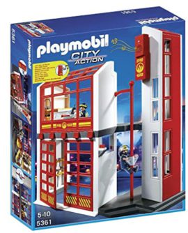 Playmobil-5361-Jeu-De-Construction-Caserne-Des-Pompiers-0