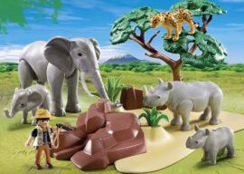 Playmobil-5417-Figurine-Animaux-De-La-Savane-Avec-Photographe-0-0