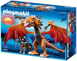 Playmobil-5483-Figurine-Dragon-DOr-Avec-Soldat-0-3