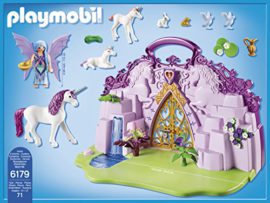 Playmobil-6179-Licorne-Mallette-Fe-Pays-Outils-de-jeu-0-0