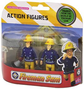 Sam-Le-Pompier-Pack-2-Figurines-Sam-avec-Mgaphone-Elvis-Import-Royaume-Uni-0