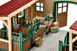 Schleich-421950-curie-avec-Chevaux-et-Accessoires-0-2