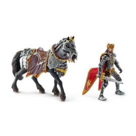 Schleich-70115-Figurine-Chevalier-Dragon-Roi–Cheval-0-0