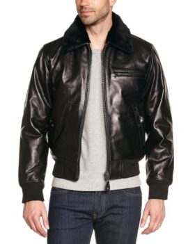 Schott-Nyc-Lc1380-Veste-en-cuir-Manches-longues-Homme-0-1