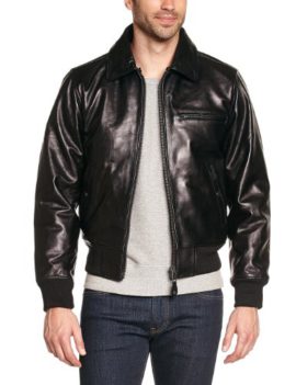 Schott-Nyc-Lc1380-Veste-en-cuir-Manches-longues-Homme-0-2