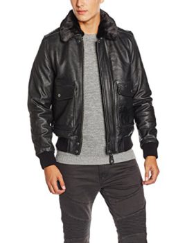 Schott Nyc Lc5331X – Veste en cuir – Manches longues – Homme Schott Nyc Lc5331X – Veste en cuir – Manches longues – Homme