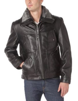 Schott-Nyc-Lc8100A-Veste-en-cuir-Manches-longues-Homme-0-1