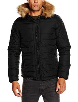 Schott Nyc Rocky2 – Doudoune – À capuche – Manches longues – Homme Schott Nyc Rocky2 – Doudoune – À capuche – Manches longues – Homme