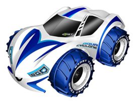 Silverlit-Voiture-Radiocommande-Exost-Aqua-Cyclone-118-BlancBleu-0