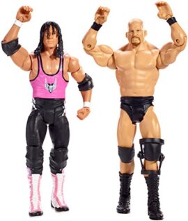 WWE: Wrestle Mania – Pierre Froid Steve Austin vs Bret Hart Figurine D’Action 2-paquets WWE: Wrestle Mania – Pierre Froid Steve Austin vs Bret Hart Figurine D’Action 2-paquets 3