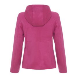 Anastasia-Manteau-dhiver–capuchon-court-Rose-Femme-0-0