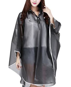 BXT Femme Manteau de Pluie Mode Veste Imperméable Cape Femme Veste EVA Environnement Poncho Pluie avec Capuche et Manches Coupe Vent Uni Rainwear Outdoor Waterproof Poncho Over genou Imperméable Extérieur Siamoise Poncho Adulte Epaissi BXT Femme Manteau de Pluie Mode Veste Imperméable Cape Femme Veste EVA Environnement Poncho Pluie avec Capuche et Manches Coupe Vent Uni Rainwear Outdoor Waterproof Poncho Over genou Imperméable Extérieur Siamoise Poncho Adulte Epaissi