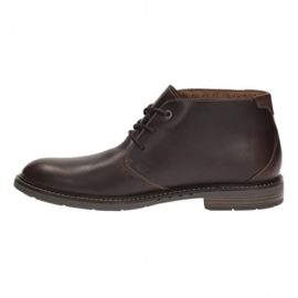 Clarks Classique Homme Boots/Bottes Unelott Mid En Cuir Rouge Clarks Classique Homme Boots/Bottes Unelott Mid En Cuir Rouge 3