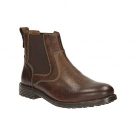 Clarks-Habill-Homme-BootsBottes-Faulkner-On-En-Cuir-Marron-0